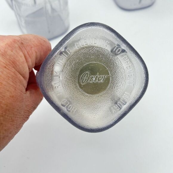 Osterizer Plastic Jar Liquifier Blender Mini-Blend Container Blend and Store Vtg - Picture 9 of 9